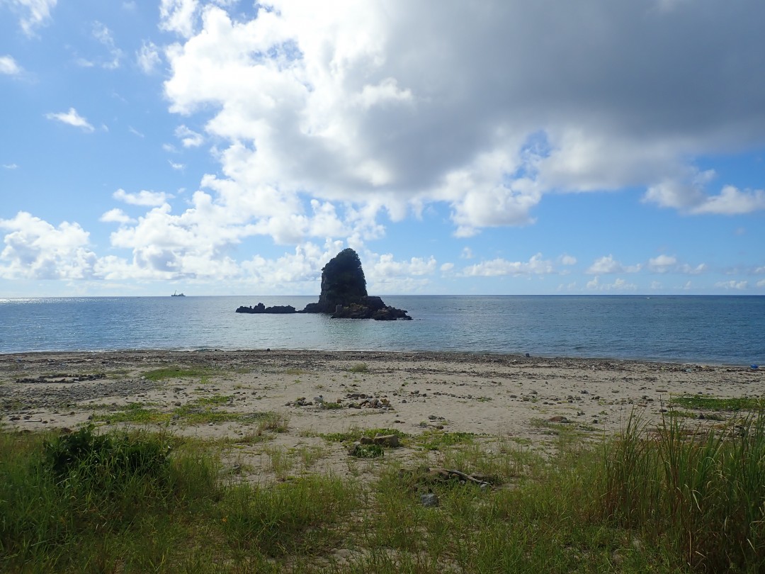 今日の嘉陽海岸
