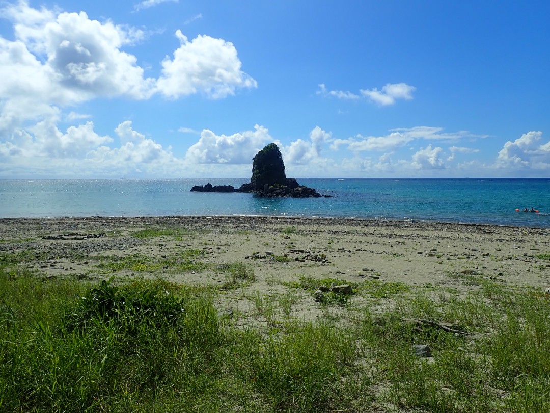 今日の嘉陽海岸