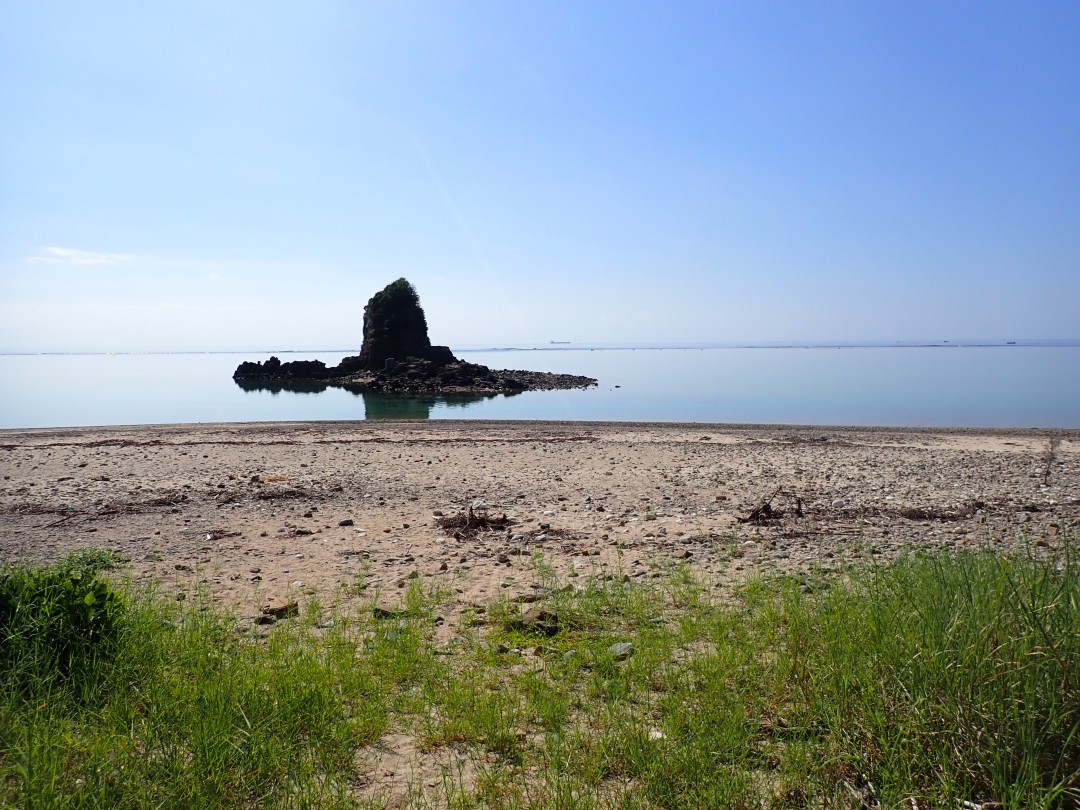 今日の嘉陽海岸