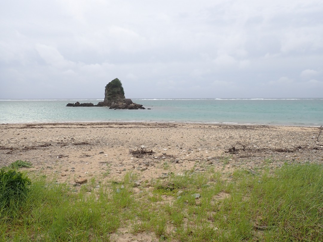 今日の嘉陽海岸