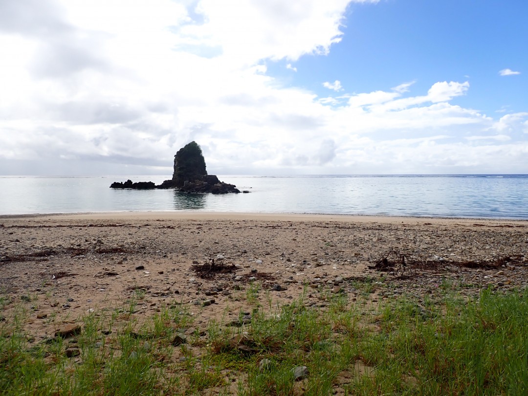 今日の嘉陽海岸