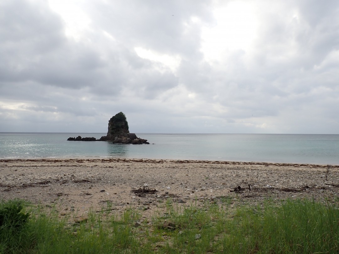 今日の嘉陽海岸