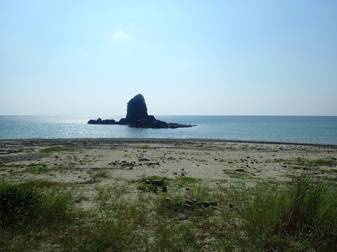 今日の嘉陽海岸