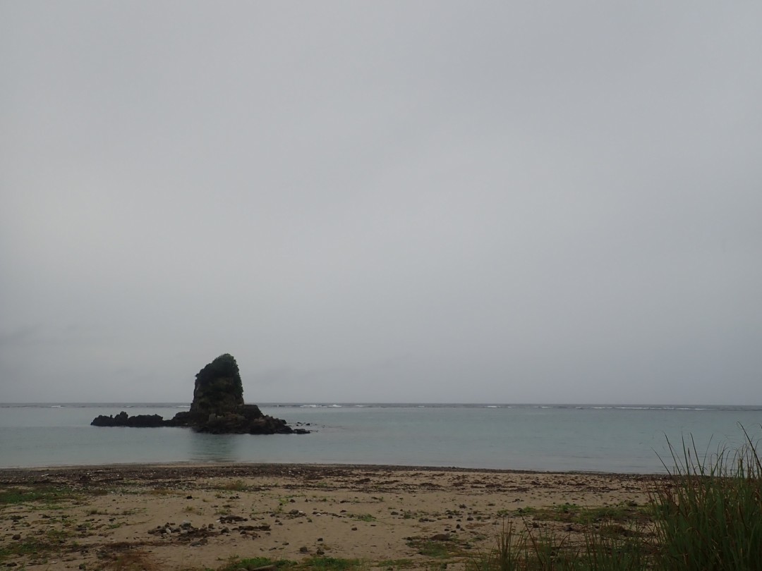 今日の嘉陽海岸