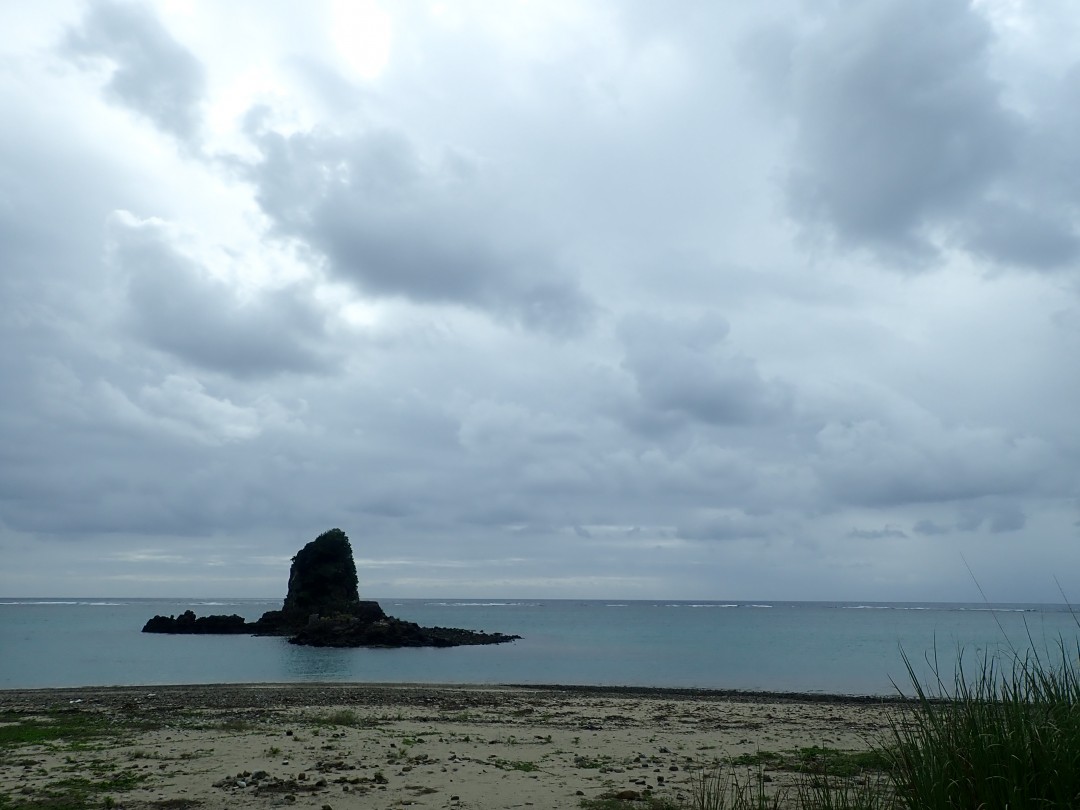 今日の嘉陽海岸